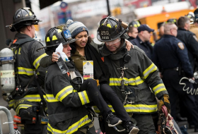 103 injured after train derailment in Brooklyn - PHOTOS
